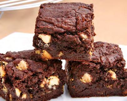 Our mix makes one 9x13 of thin melt in your mouth brownies or an 8x8 pan of thick gooey brownies $16.