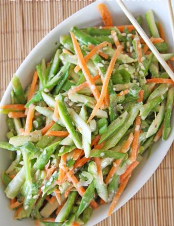 ASPARAGUS SLAW Submitted by Anthony P. - sourced from www.thenakedkitchen.
