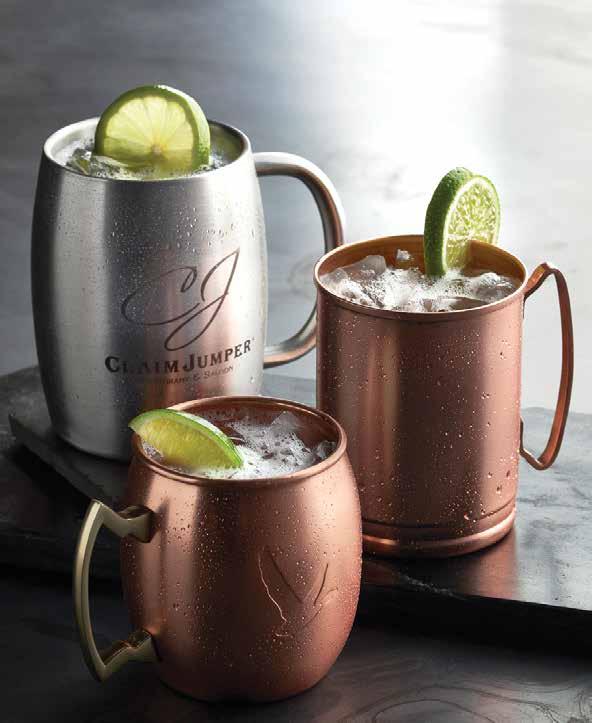 THE MIGHTY MULE ROUNDUP CJ Mule CJ s Mule is a twist on the classic, made with Pura Vida Reposado Tequila, fresh lime juice and mint leaves topped with Gosling s Ginger Beer Deep Eddy Grapefruit