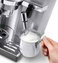 Delicious A manual frother mixes steam and milk