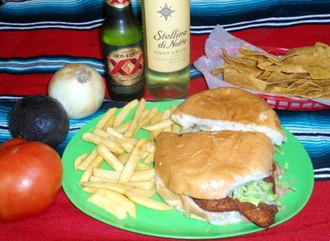 TORTAS HOT SUBS The Mexican sandwich includes your choice of filling below With refried beans, lettuce, onions, tomatoes, jalapeño peppers, Avocado, mayonnaise, and combinations are served with fries