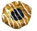 The Pastry Range Apple & Custard Danish Code: 501 Dimensions: 16cm x 8cm Serving Size: 125g Mini 4 pack also Available