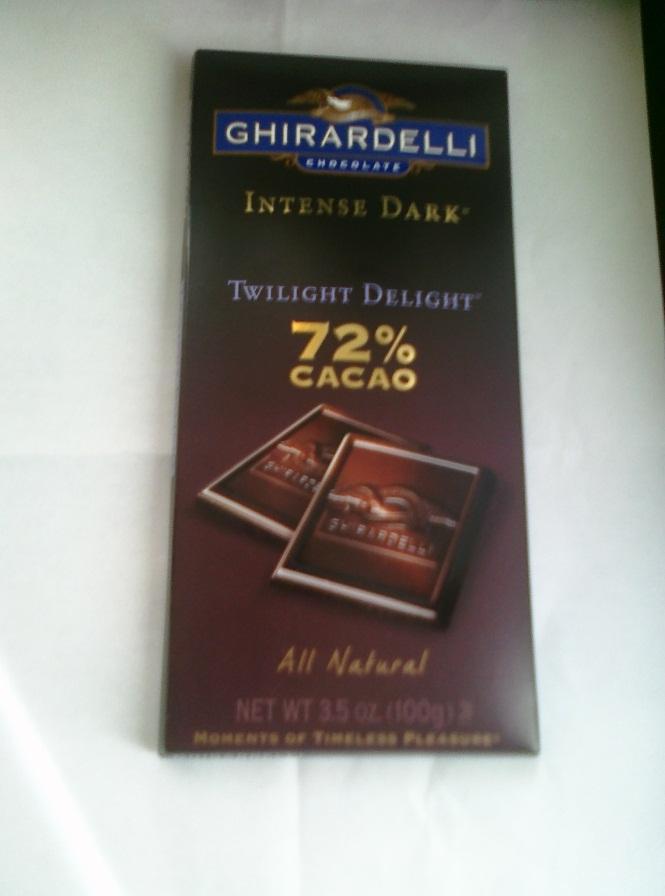 The first chocolate that caught our attention was the Ghirardelli s 72%Dark chocolate bar, placed next to this were Hershey s Giant Special dark chocolate bars and Cadbury s chocolate bars.