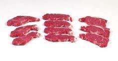 Separate the sirloin into three by cutting across the