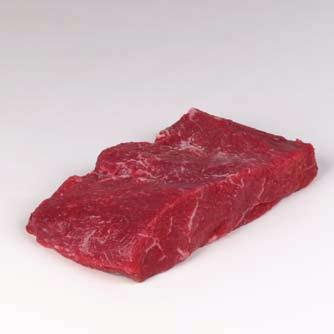 Remove the top sirloin pave muscle by cutting close and on to the underlying