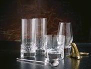 proper drink. PERFECT THISTLE SPIRITS SOHO Ginza Tall Cut 35cl (4831) H 160, W 65mm SOHO Ginza Tall Cut 30cl (4830) H 90, W 75mm These glasses are both stackable and tough.