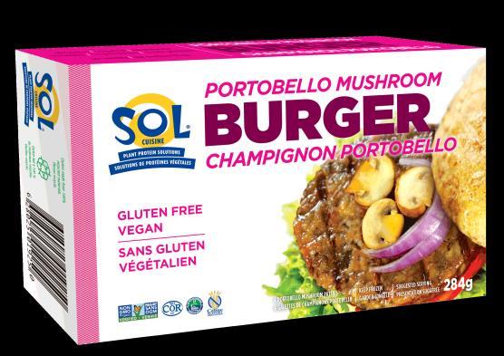 Veggie Burgers new package design!