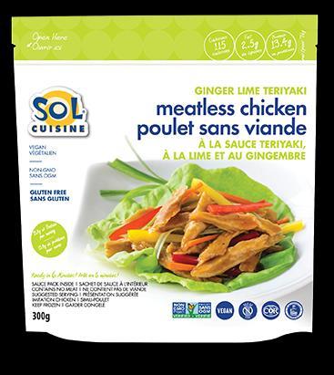 Sol Cuisine Meatless Chickens/Beef Frozen Meatless Chickens/Beef