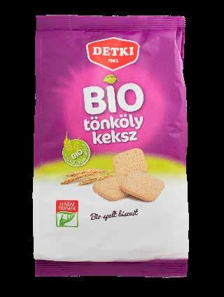 Detki Keksz Kft. Organic, plain spelt biscuit (180g) Detki Keksz Kft.