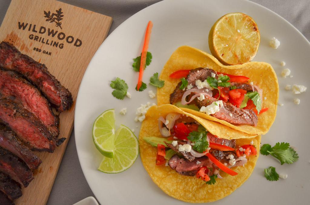 RED OAK PLANKED COFFEE RUBBED STEAK TACOS Active Time: 20 minutes Total Time: 2 hours - 1 Red Oak Plank - 1 1/2 to 2 lb.