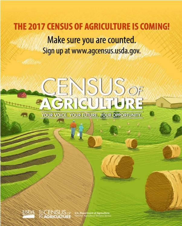 Sign Up for the Census of Agriculture by June 30 th.