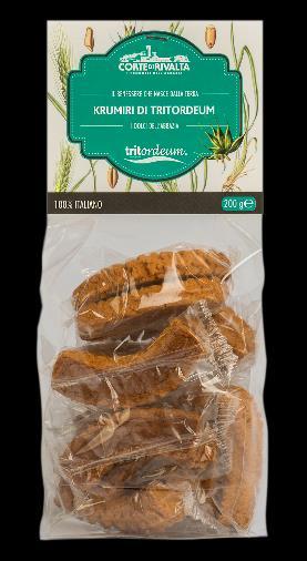 Tritordeum Krumiri The typical cookies of the Monferrato tradition made with only Tritordeum flour.