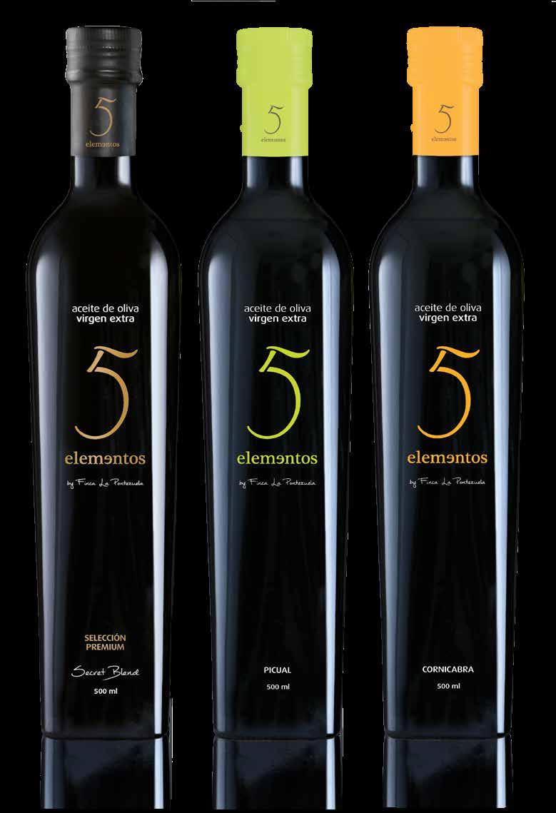 Our extra virgin olive oils The result of this campaign are three exquisite varieties of extra virgin olive oil, with very well defined organoleptic characteristics and sensory attributes with a