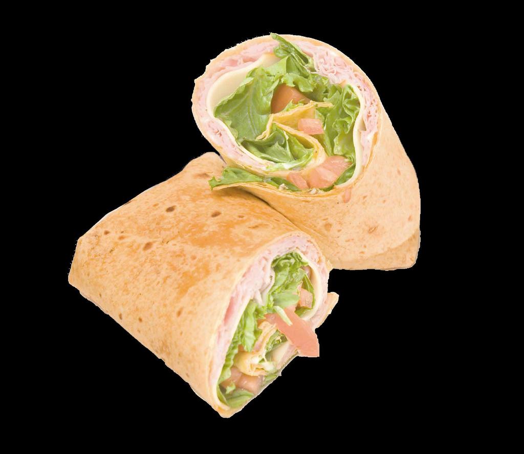 WRAPS (Wrap price includes either chips and fruit or a cup of soup) Mediterranean Turkey $6.99 $4.