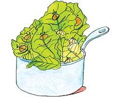 COLLARD GREENS Did you know that collard greens are packed with vitamins and minerals?