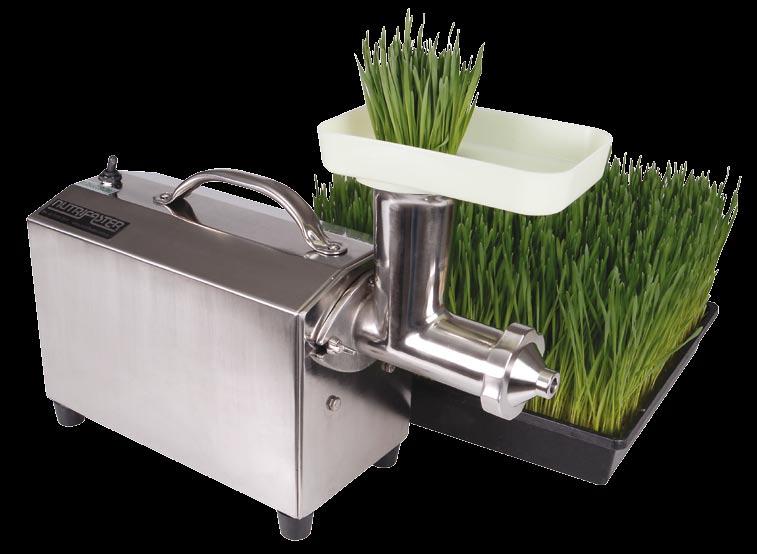 purestjuices Nutrifaster LB-33 Best Motorised Wheatgrass Juicer in Australia? An all stainless steel motorised juicer running at 50 rpm.