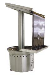 to medium or large American Chocolate Fountain Great for gourmet shops 1BACFWALL Chocolate Wall,