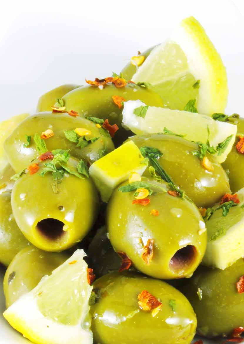 Olive Over the years we have refined traditional recipes and created exciting new combinations.