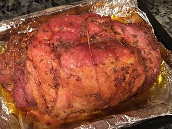 Slow-Roasted Pork Shoulder Makes: 12 servings Portion Size: 5 ounces Prep Time: 5 min. plus refrigerating Cook Time: 2 hours 4 pounds (1.