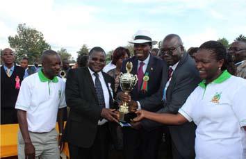 Corporate AFFA PICTORIAL AFFA won as the BEST REGULATORY AUTHORITY during the North Rift ASK (Kitale) Show. The Trophy was presented by Mr.