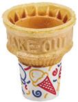 Small Cake Cup Cone, 10/100 ct 100-30100-80006-1
