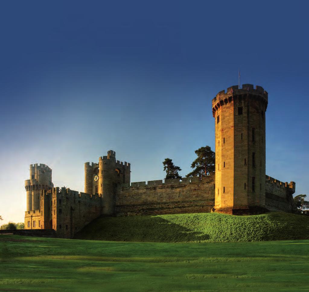 EVENTS FIT FOR A KING OR QUEEN Whether you are looking to host a birthday party fit for a Knight or a Princess or an elegant dinner in the captivating Great Hall, Warwick Castle provides a unique