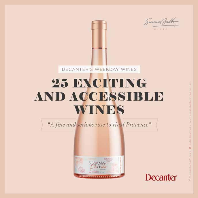 SUSANA BALBO SIGNATURE ROSE HIGHLIGHTED IN DECANTER S 25 WEEKDAY WINES October 2017 Our Susana Balbo Signature Uco Valley Rose 2016 was named among Decanter s 25