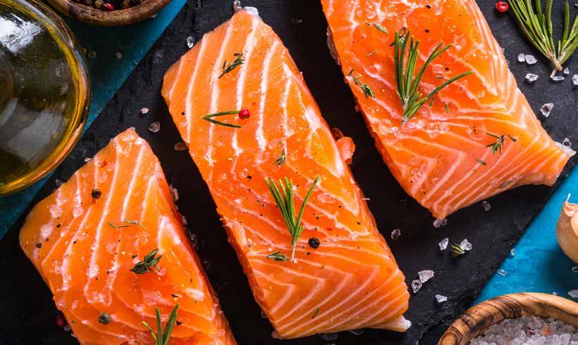 Seafood The salmon markets have climbed above year ago levels. This is despite solid salmon imports. During July, U.S. salmon imports were 7% more than the prior year.