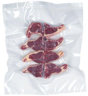 FOOD PACKAGING SOLUTIONS HEAVY DUTY VACUUM POUCHES These heavy duty retort Vacuum pouches are boilable and great for use with sauces or products that require