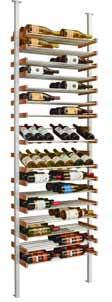 The Millesime Wine Rack System can accommodate ceilings up to 24 feet plus we can also manufacture customized shelves to meet your needs. 11. Why sell Millesime online? 12.