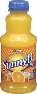 SunnyD 16oz Bottles