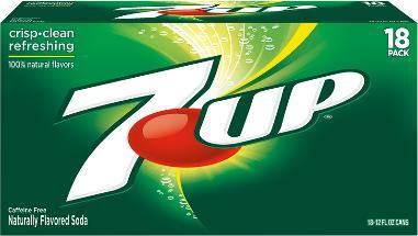 CSD 12oz Cans (18pk) 7up Diet 7Up