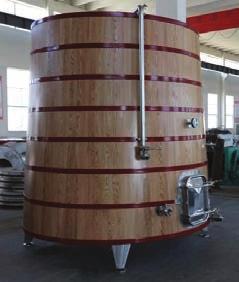 Cone-shaped Fermentation Tank Rotary Fermentation Tank This type of tank is used for fermentation of white and red grape varieties, as well as for storage of wine.