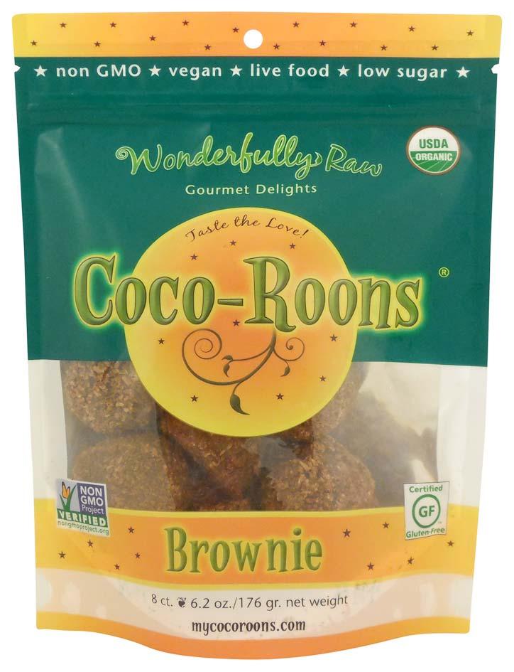 Wonderfully Raw Coco Roons Brownie Wonderfully Raw Cakes - Pastries & Sweet Goods Event Date: May 2014 Price: US 7.99 EURO 6.