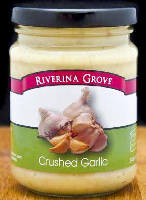 foods. Crushed garlic pastes in Extra Virgin Olive Oil, Canola Oil and Vinegar.