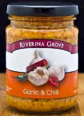 Garlic 6x240g, osher 9326142 000113 Riverina Grove Garlic & Chilli Mix 6x240g,