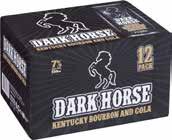 51 Bourbon & Dry Cola 7% Dark Horse Bourbon &