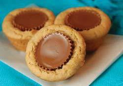 com INGREDIENTS 1 3/4 cups all-purpose fl our 1/2 teaspoon salt 1 teaspoon baking soda 1/2 cup butter, softened 1/2 cup white sugar 1/2 cup peanut butter 1/2 cup packed brown sugar 1 egg, beaten 1