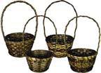 Basket Special Price as marked, Sale Ends September 30th DB000-79015 Brown Basket w/handles 10" (4Asst) (w/liners)[pack48] 34 DB000-79023 White Wash Basket w/no Handle 8" (4Asst)(w/LINERS)[Pack72] $4.