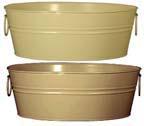 Metals Special Price as marked, Sale Ends September 30th DB000-66213 Oval Orange Planter 10", 12" & 14" $18.