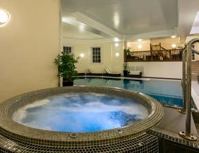 Enjoy unlimited use of the thermal suite; boasting an indoor heated swimming pool, sauna, steam room and jacuzzi, as well as our relaxation room, serving refreshments all day.
