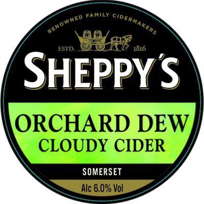 Sheppy s Cider 20lt Bag in Box Ciders 2 X Orchard Dew 6% Des: Sheppy's produce a fine, naturally cloudy cider, Orchard Dew is medium in sweetness, with a crisp refreshing