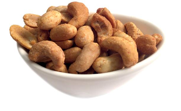 05 UXURY MIXED UTS A mixture of slightly salted luxury nuts: macadamia, cashews, pecans and