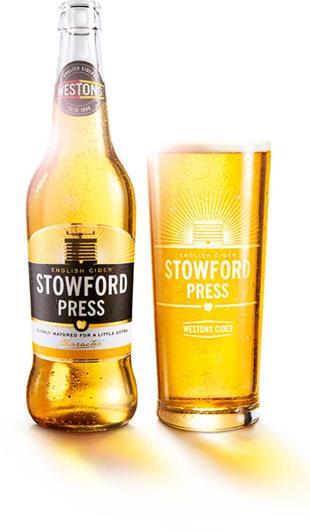 Stowford Press combines century-old traditional cider-making with a crisp and refreshing flavour, designed to appeal to more modern tastes.