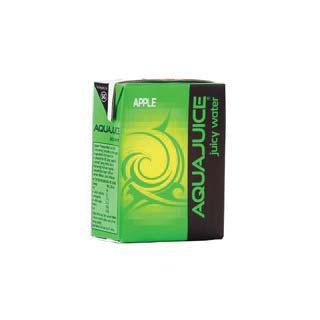Aquajuice Cartons 27 x 200ml carton Apple Forest Fruits Orange See ingredients in bold UPPERCASE Protein Typical Nutritional Information per 100ml 99 kj / 23 kcal negligible Carbohydrates 5.