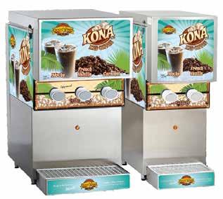Kona Iced Coffee is the only bulk bag-in-a-box, premixed Iced Coffee on the market.