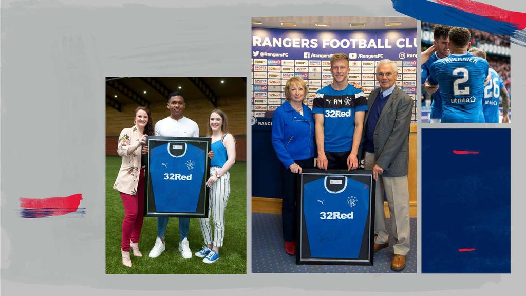 PLAYER KIT SPONSORSHIP Player Kit Sponsorship provides on-going company branding and fan recognition while also providing an exclusive signed and framed shirt that is ideal as a staff incentive,