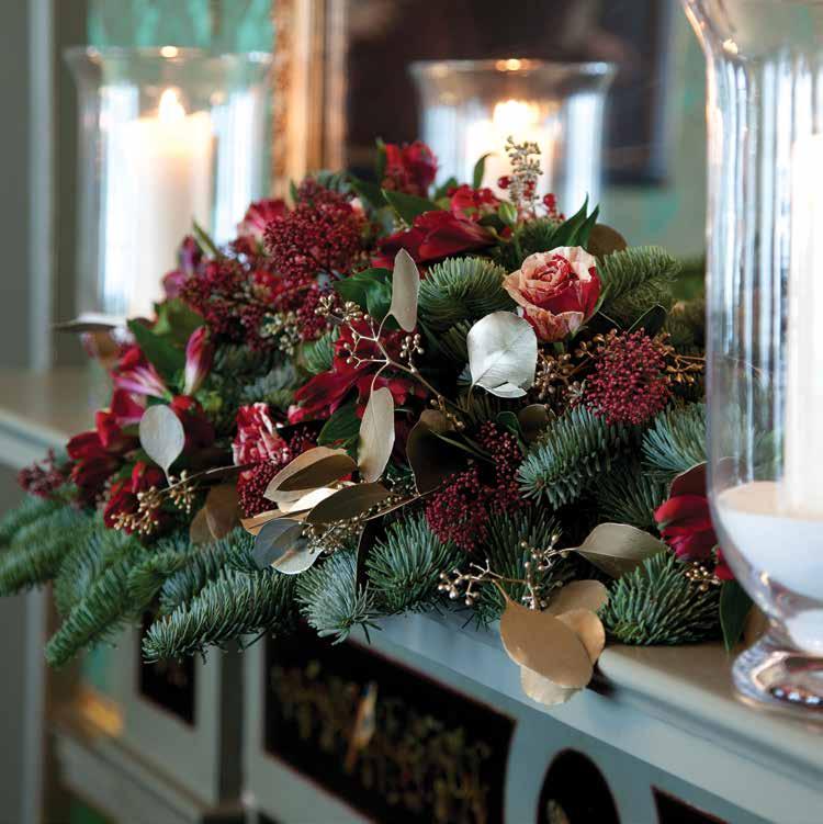 F lowers by The Shelbourne Christmas Bouquets and Arrangements Our in-house floristry team, Flowers by the Shelbourne can create bespoke bouquets and floral arrangements for the festive season to