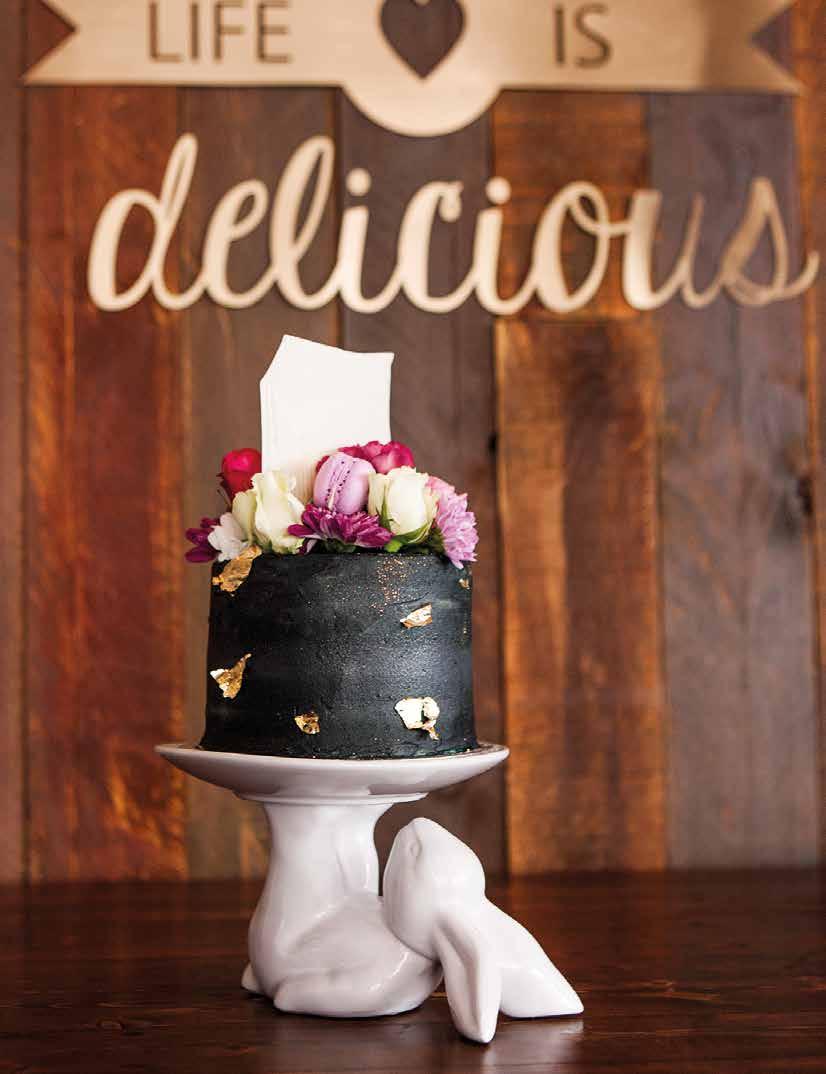 BLACK MINX 7 inch perfect for 8 people! 10 inch perfect for people! Call us to reserve your cake now!