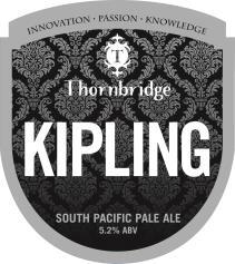 Thornbridge Brewery Available From 25/6/18 2 X 9gl Kipling 5.
